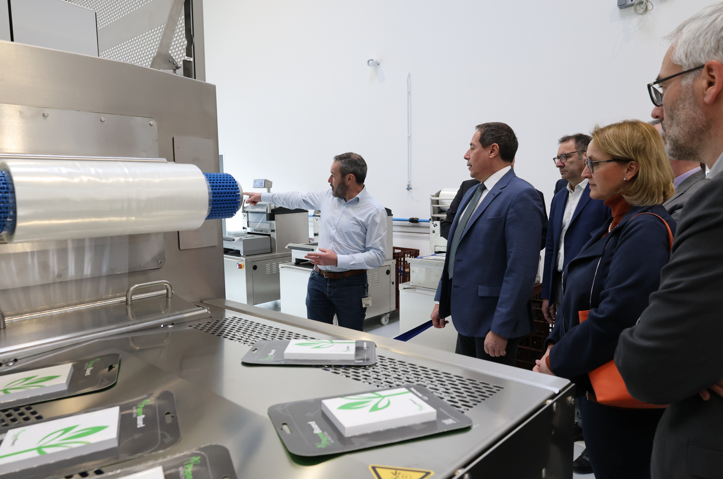 Visite de l'atelier de Multivac France