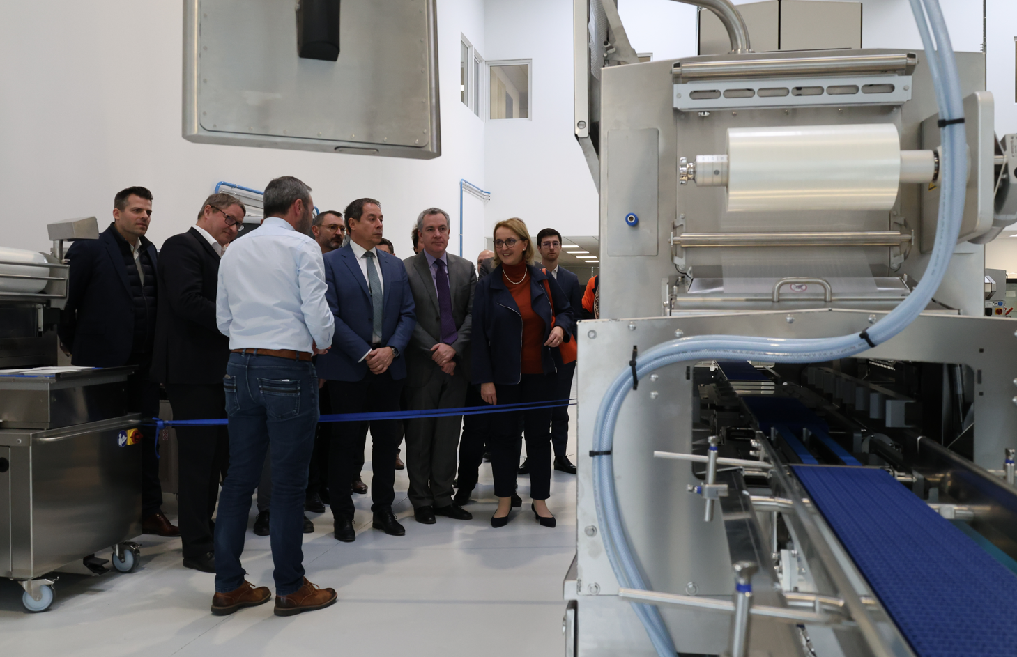 Visite de l'atelier de Multivac France